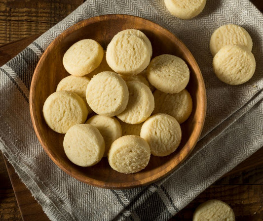 Earl Grey & Lemon Shortbread Biscuits