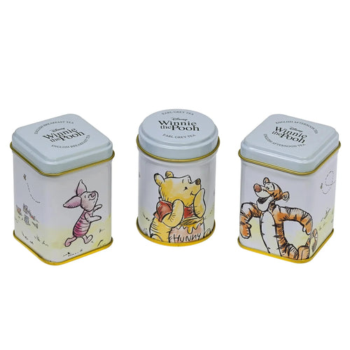 Winnie The Pooh Mini Tin Gift Set Tea Tins New English Teas 