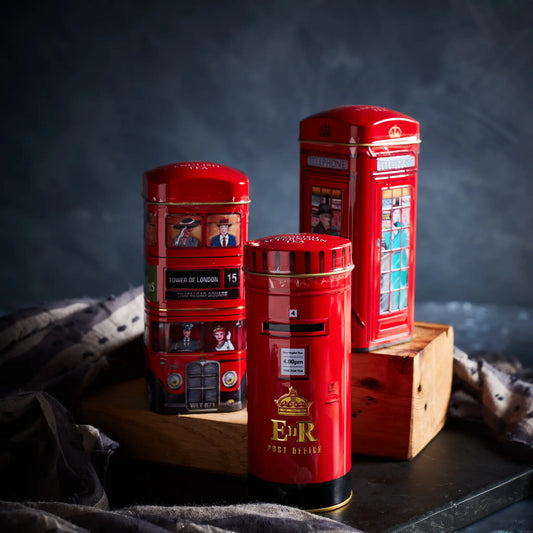 British Heritage Tall Tea Tin Gift Set