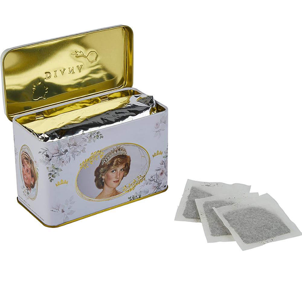 Diana Princess Of Wales English Breakfast Tea Tin 40 Teabags Black Tea New English Teas 