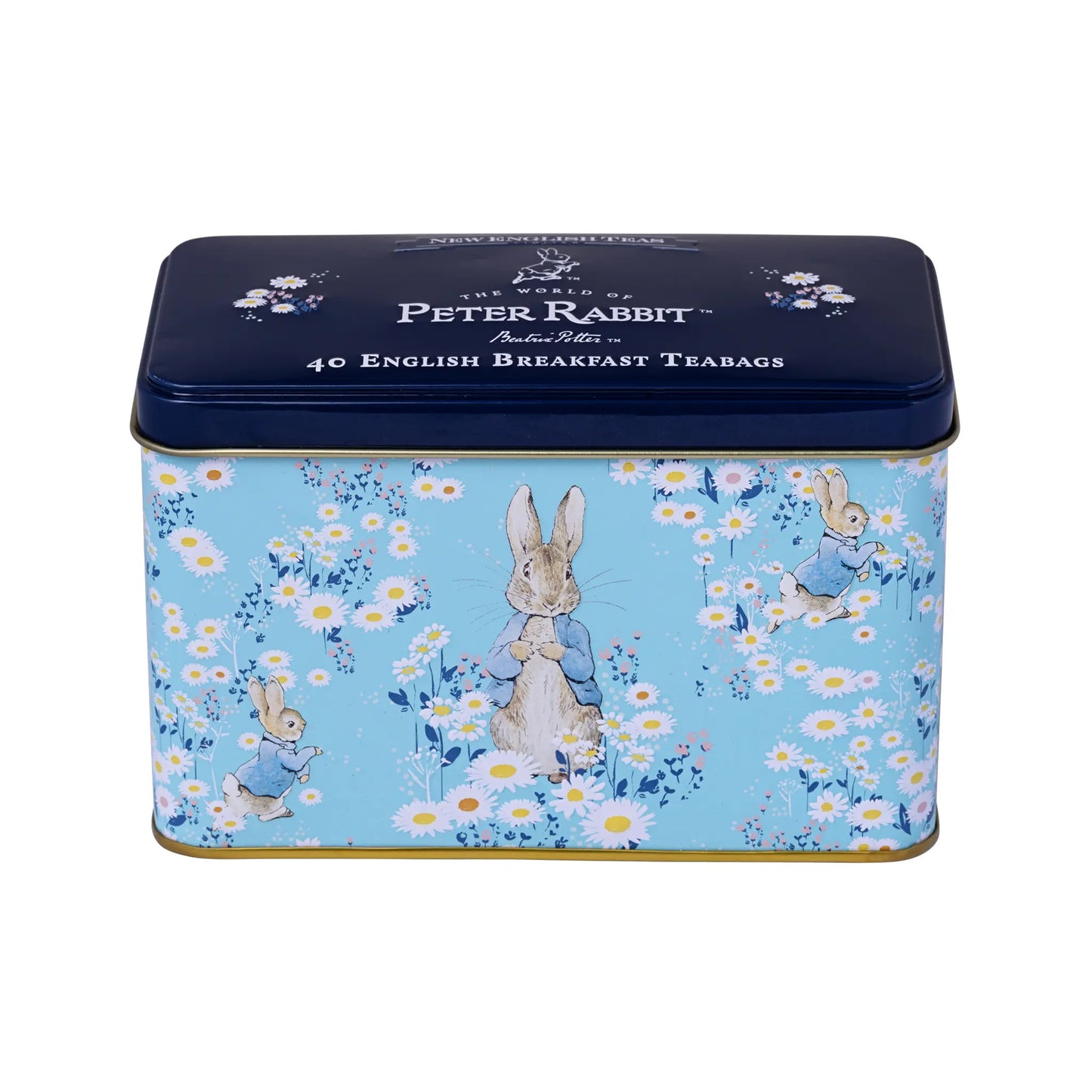 Peter Rabbit Daisies Classic Tea Tin